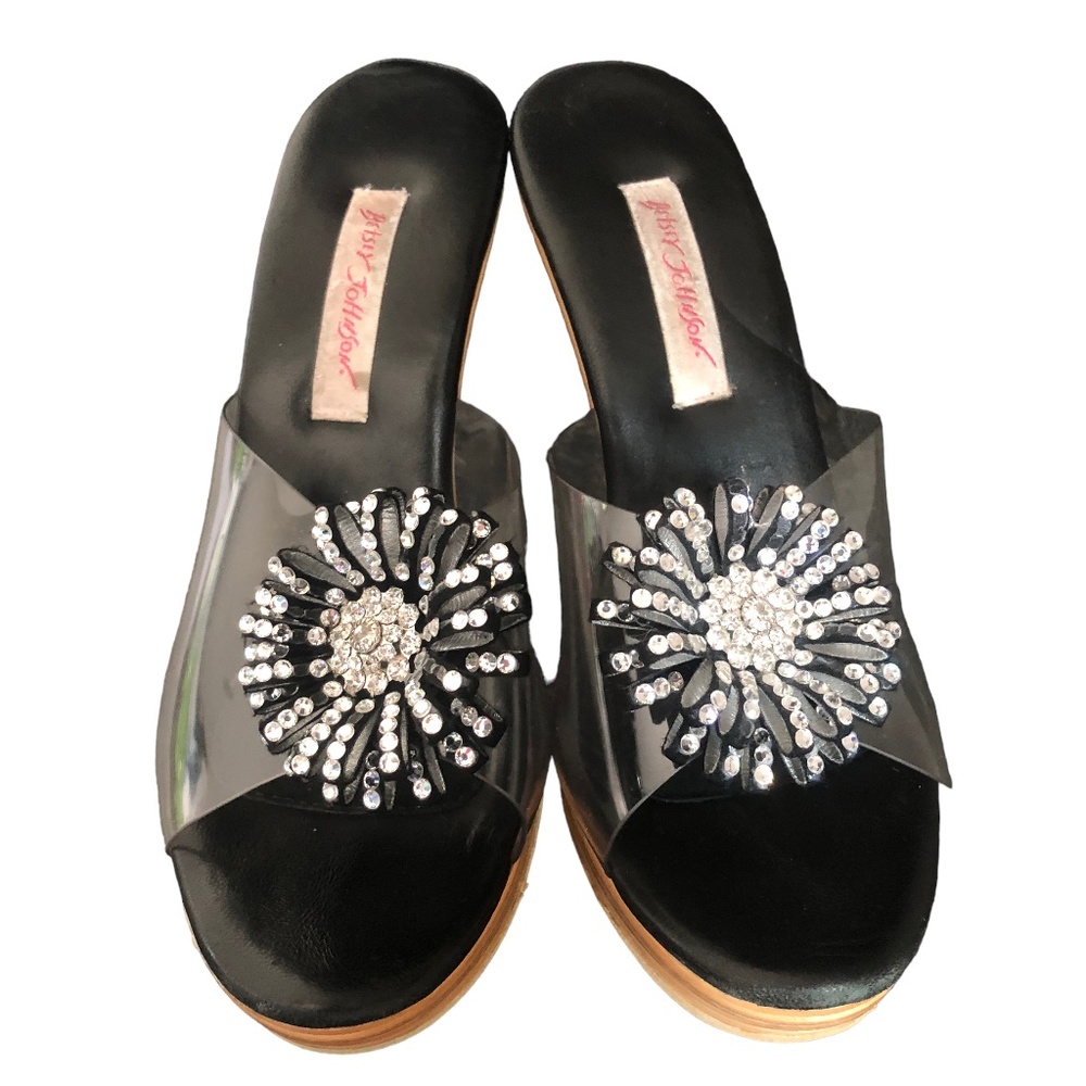 Betsey Johnson Polly Mules - Picture 9 of 16